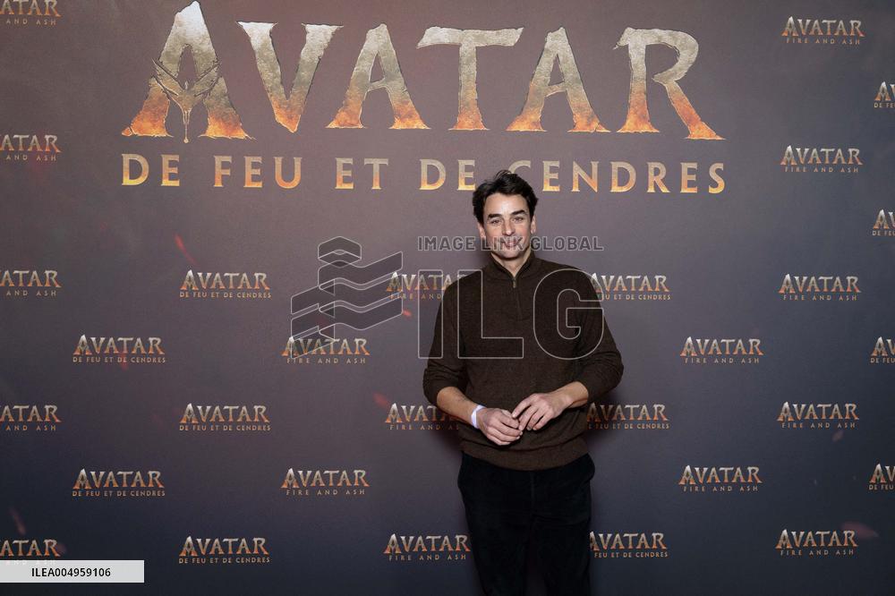 Avatar: Fire And Ash European Premiere Guest and VIP - Paris AJ