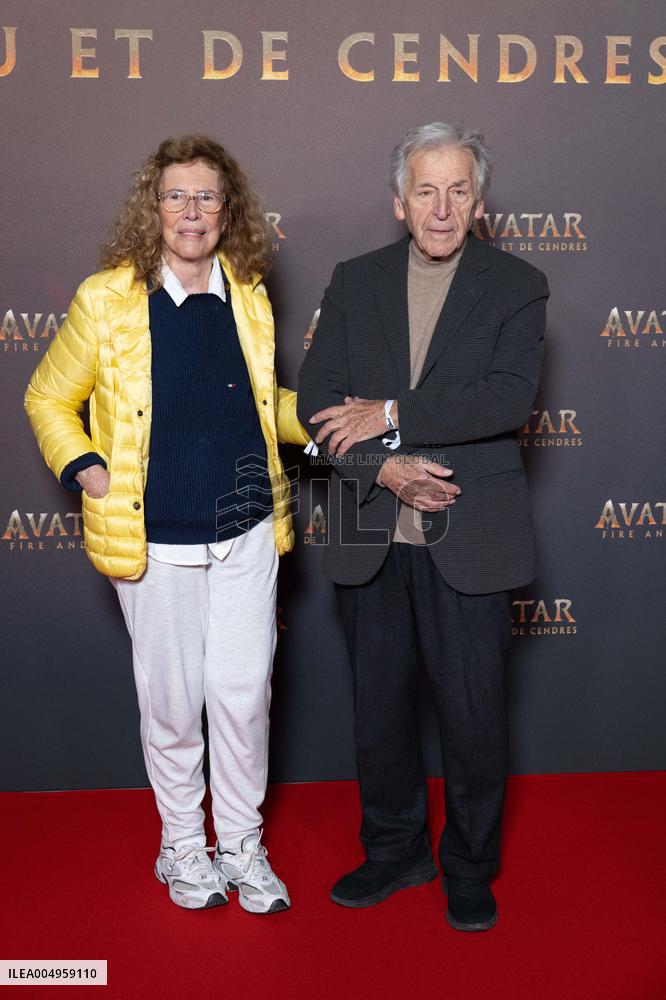 Avatar: Fire And Ash European Premiere Guest and VIP - Paris AJ