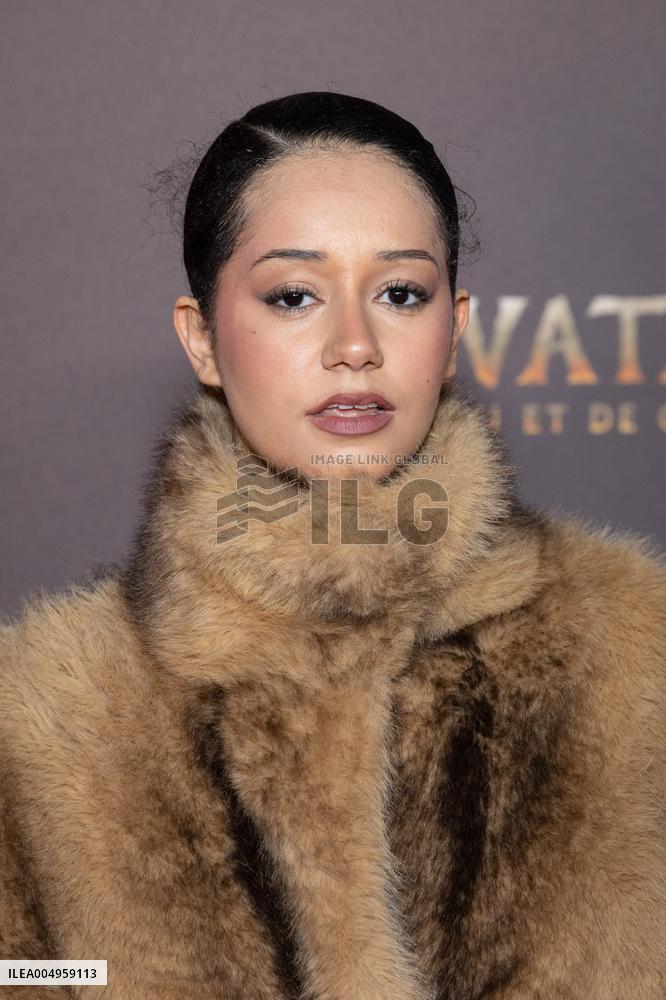Avatar: Fire And Ash European Premiere Guest and VIP - Paris AJ