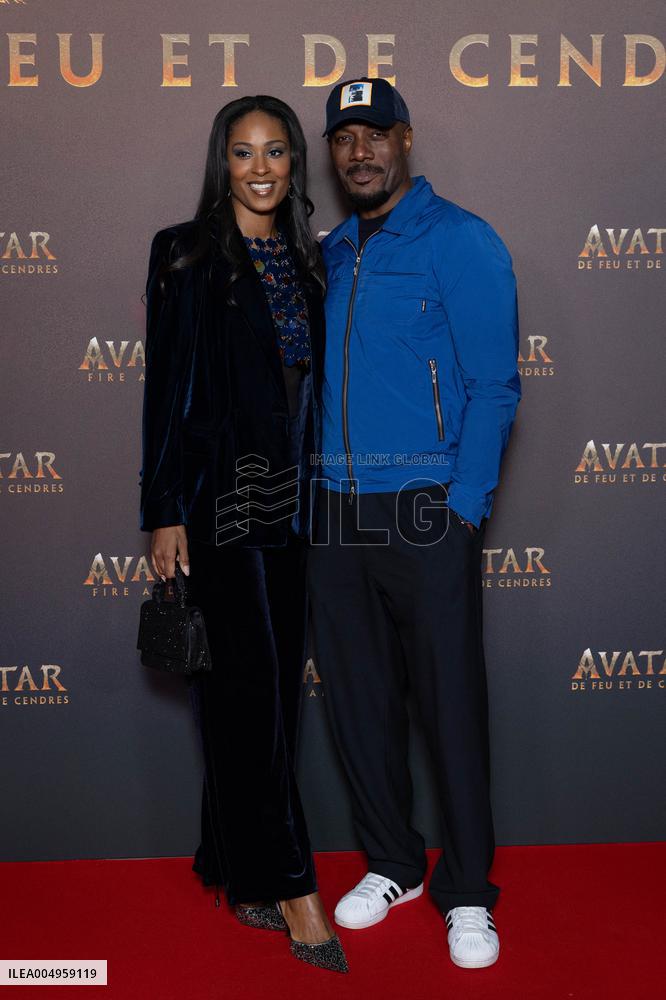 Avatar: Fire And Ash European Premiere Guest and VIP - Paris AJ