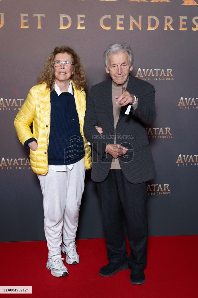 Avatar: Fire And Ash European Premiere Guest and VIP - Paris AJ