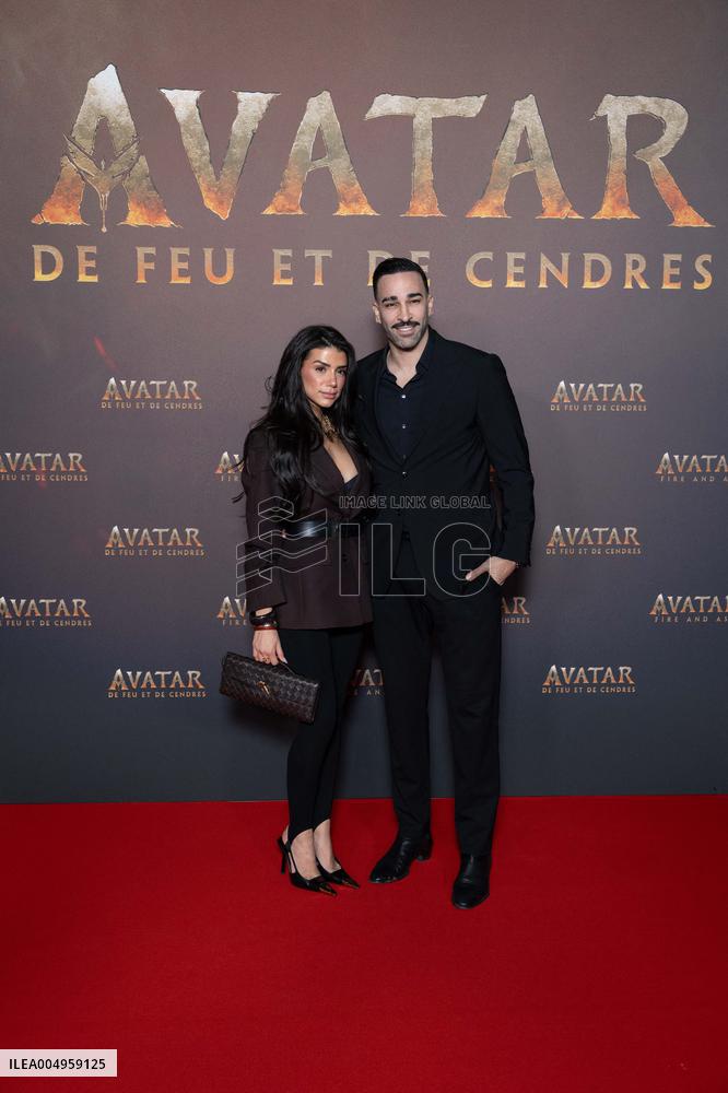 Avatar: Fire And Ash European Premiere Guest and VIP - Paris AJ