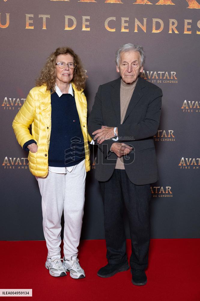 Avatar: Fire And Ash European Premiere Guest and VIP - Paris AJ