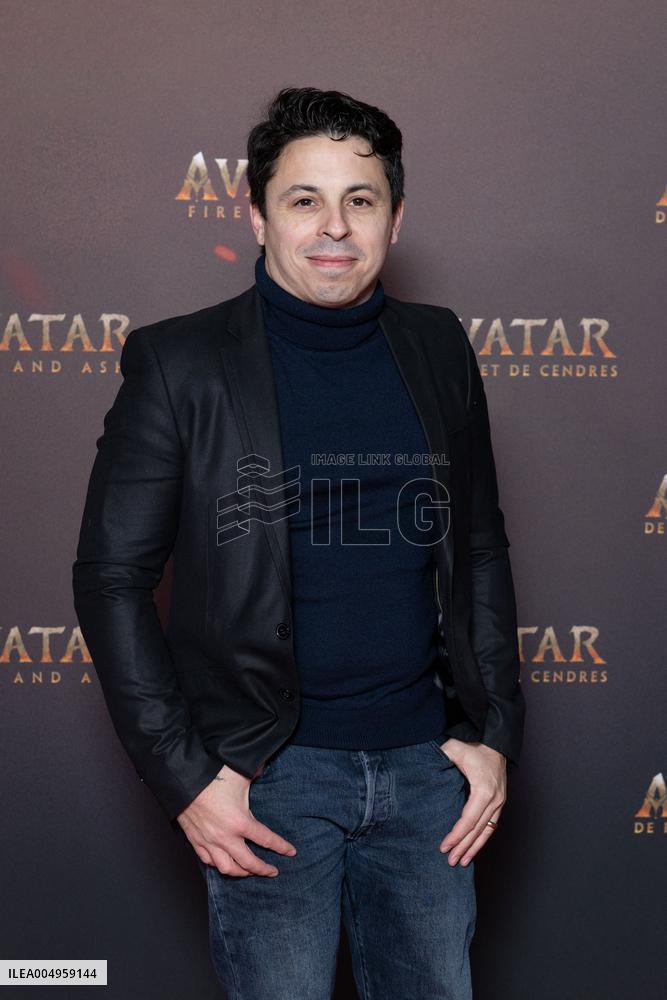 Avatar: Fire And Ash European Premiere Guest and VIP - Paris AJ
