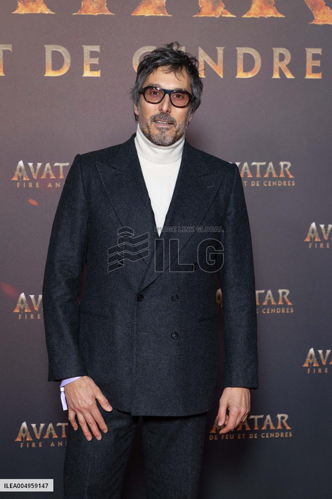 Avatar: Fire And Ash European Premiere Guest and VIP - Paris AJ