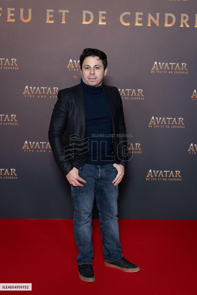Avatar: Fire And Ash European Premiere Guest and VIP - Paris AJ