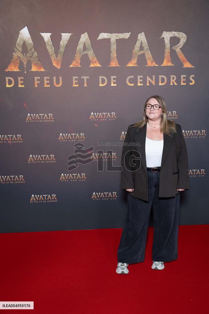 Avatar: Fire And Ash European Premiere Guest and VIP - Paris AJ