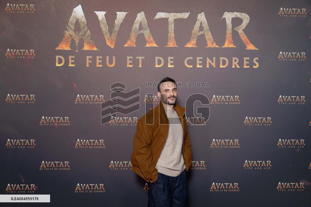 Avatar: Fire And Ash European Premiere Guest and VIP - Paris AJ