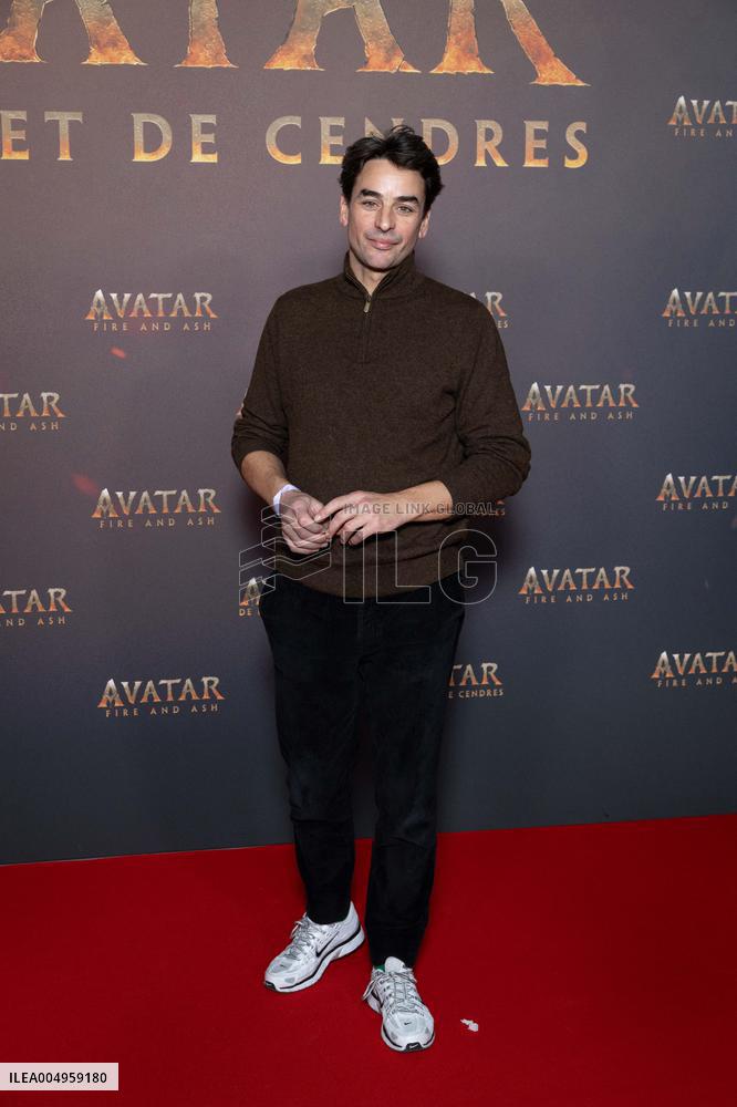 Avatar: Fire And Ash European Premiere Guest and VIP - Paris AJ