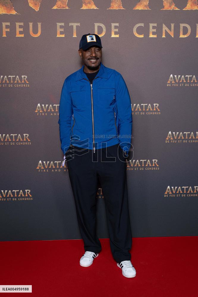 Avatar: Fire And Ash European Premiere Guest and VIP - Paris AJ