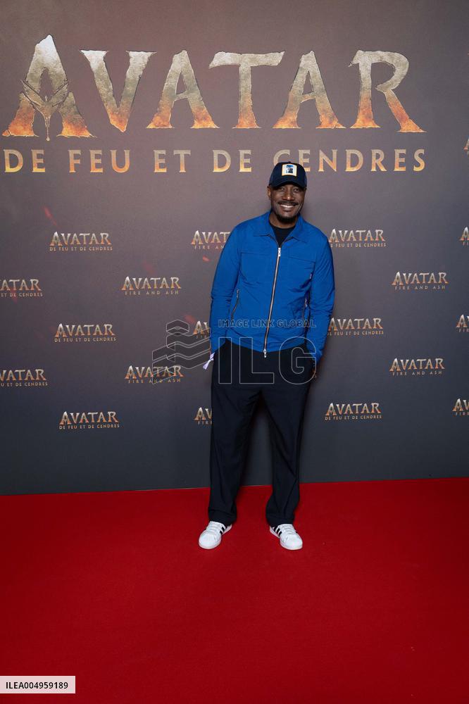Avatar: Fire And Ash European Premiere Guest and VIP - Paris AJ