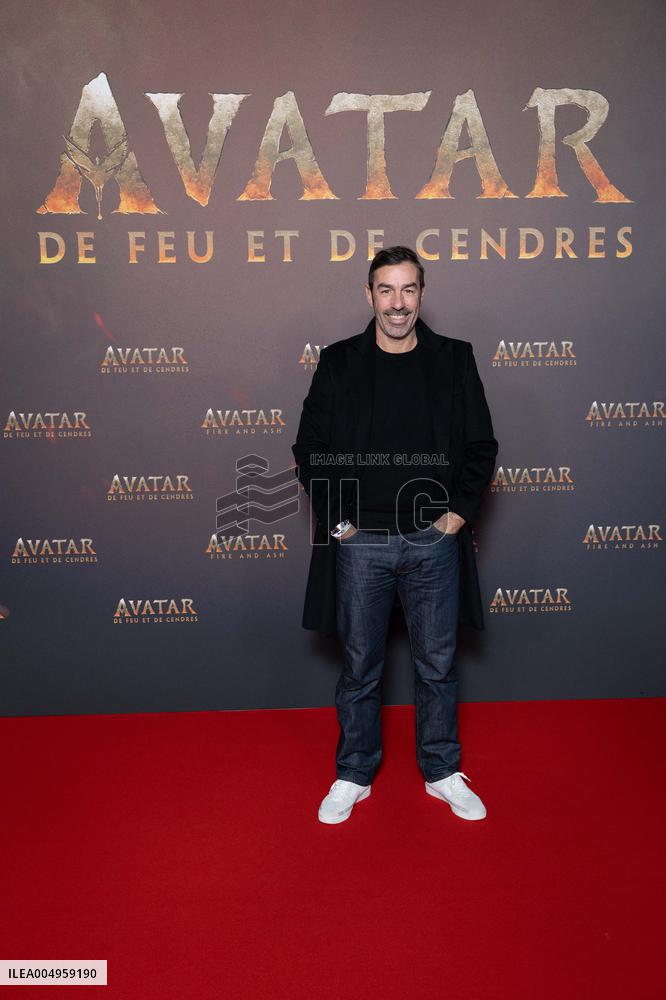 Avatar: Fire And Ash European Premiere Guest and VIP - Paris AJ