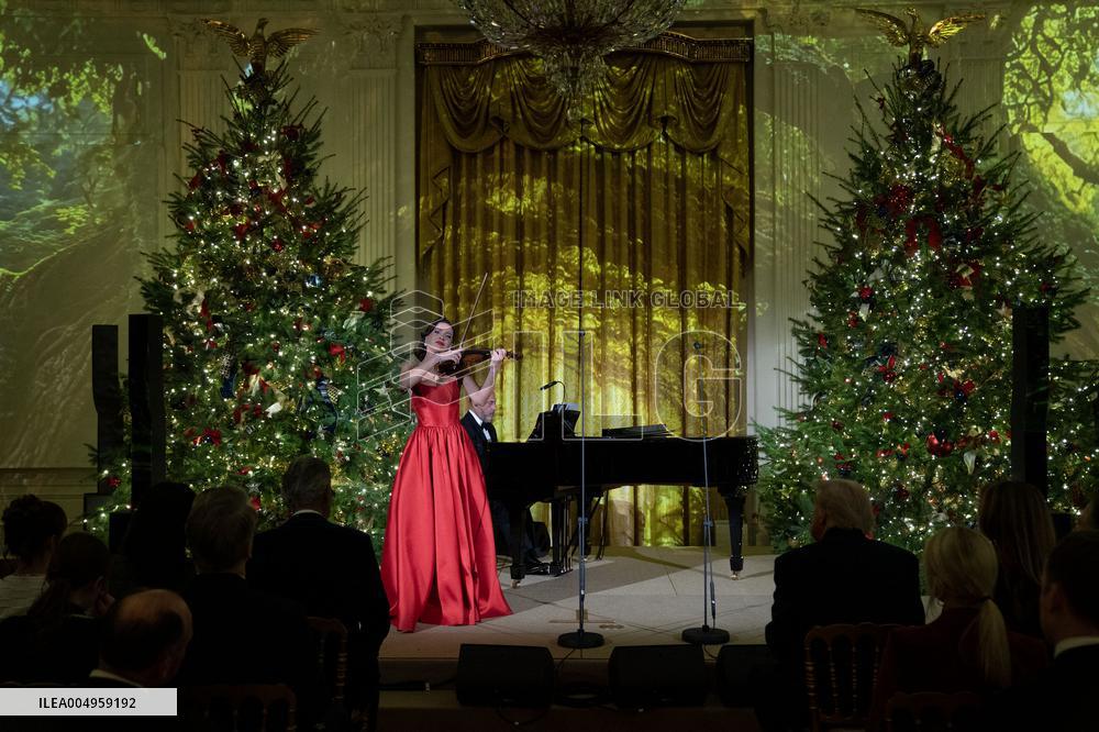 President Trump and First Lady attend Andrea Bocelli Concert