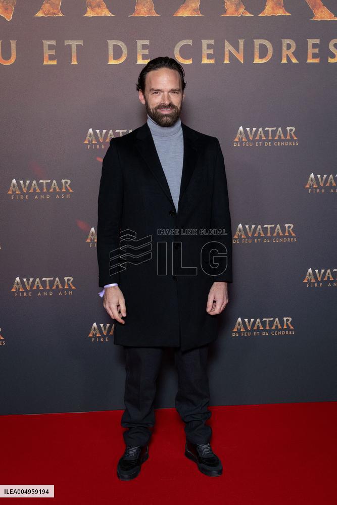 Avatar: Fire And Ash European Premiere Guest and VIP - Paris AJ