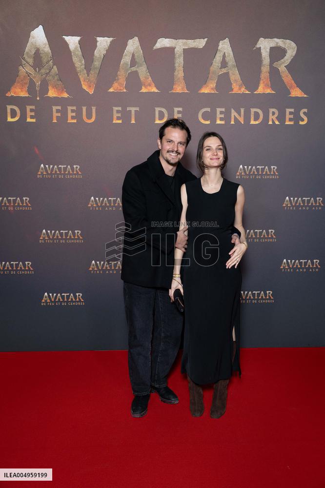 Avatar: Fire And Ash European Premiere Guest and VIP - Paris AJ