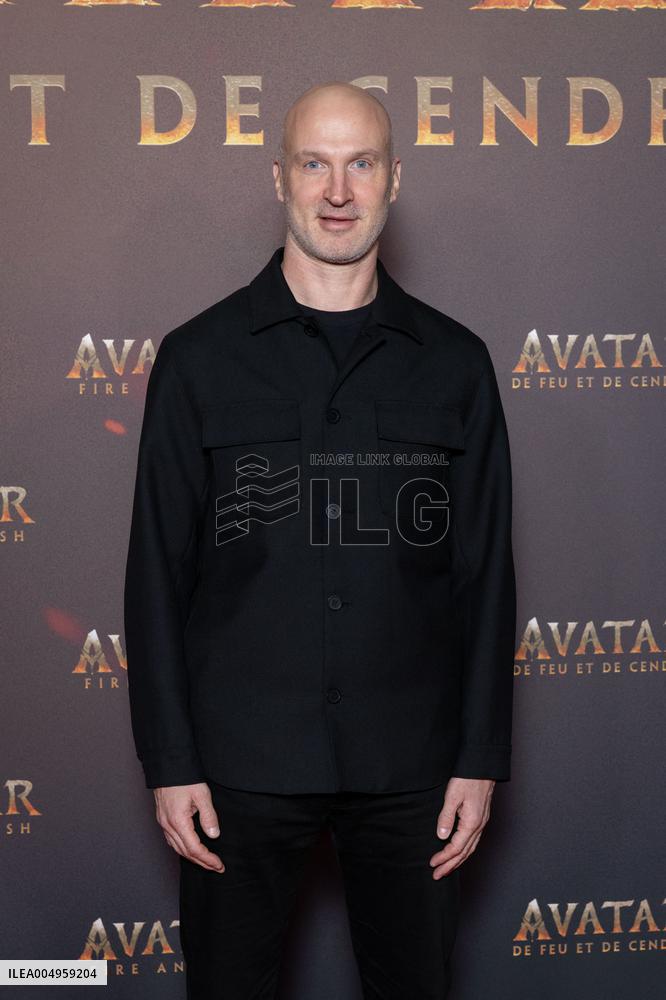 Avatar: Fire And Ash European Premiere Guest and VIP - Paris AJ