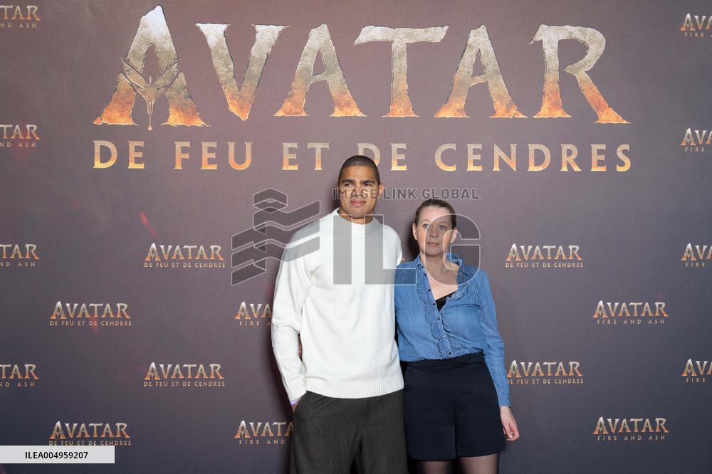 Avatar: Fire And Ash European Premiere Guest and VIP - Paris AJ
