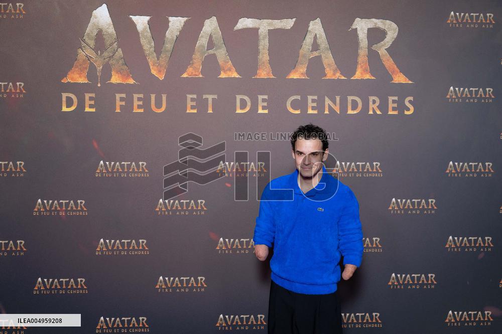 Avatar: Fire And Ash European Premiere Guest and VIP - Paris AJ