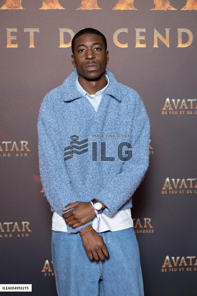 Avatar: Fire And Ash European Premiere Guest and VIP - Paris AJ
