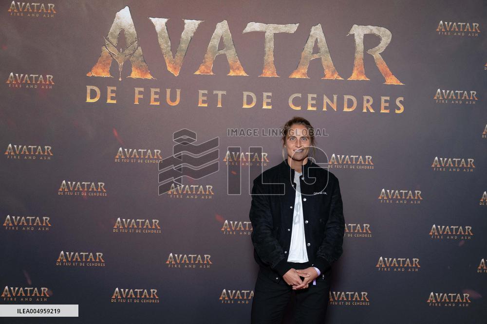 Avatar: Fire And Ash European Premiere Guest and VIP - Paris AJ