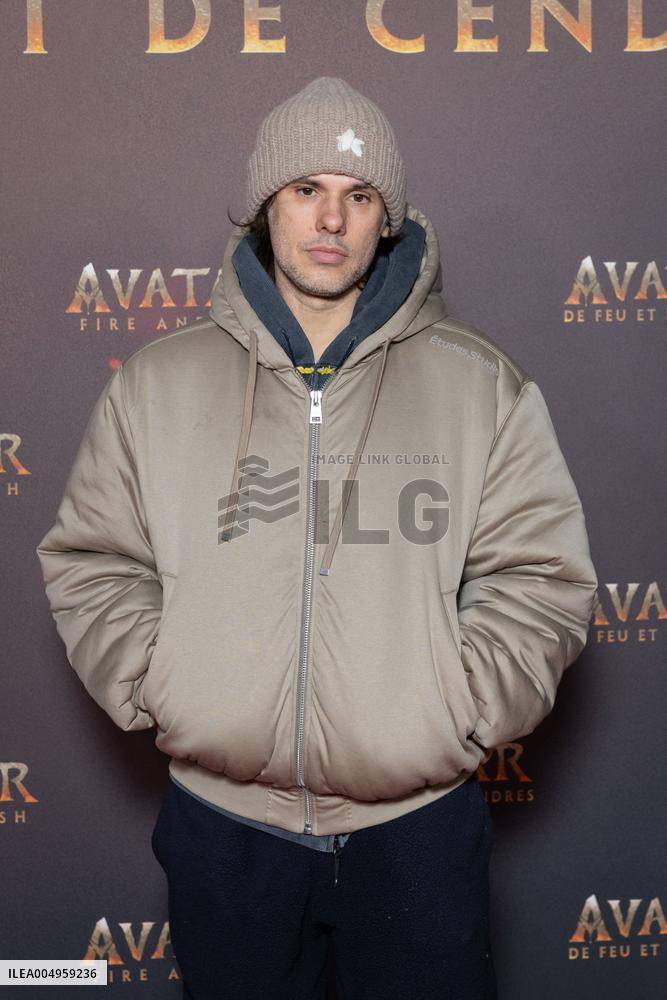Avatar: Fire And Ash European Premiere Guest and VIP - Paris AJ