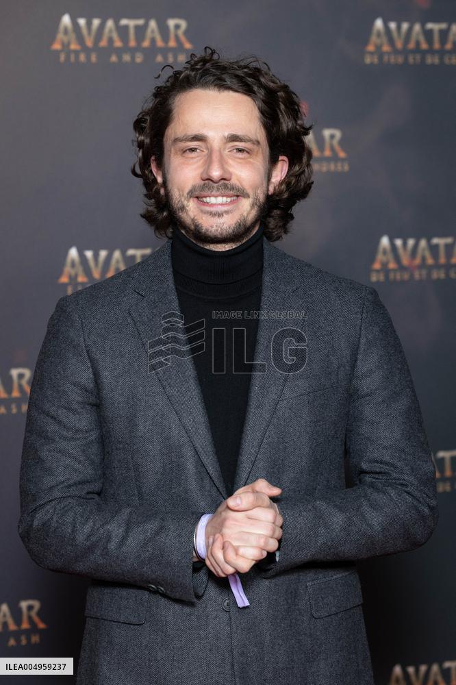 Avatar: Fire And Ash European Premiere Guest and VIP - Paris AJ