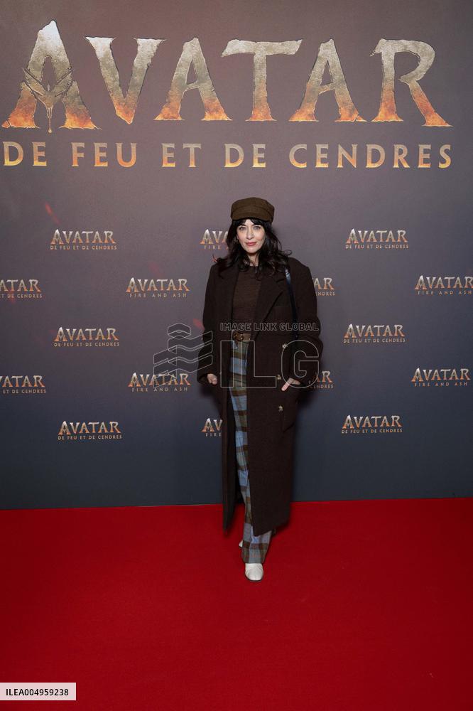 Avatar: Fire And Ash European Premiere Guest and VIP - Paris AJ