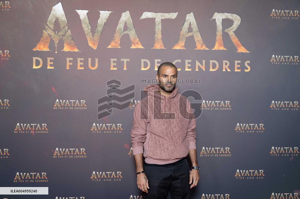 Avatar: Fire And Ash European Premiere Guest and VIP - Paris AJ