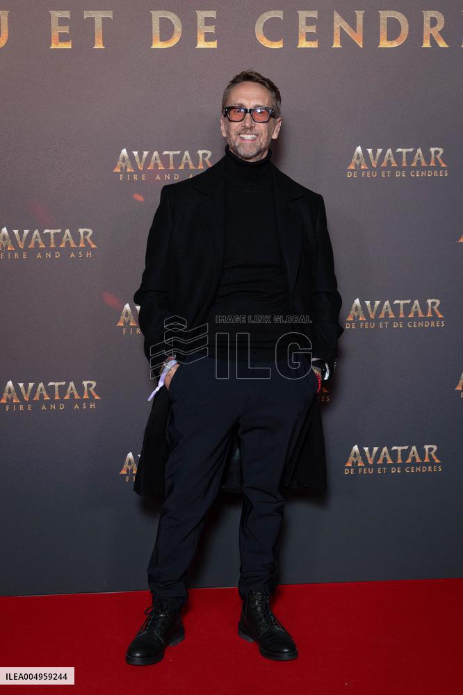 Avatar: Fire And Ash European Premiere Guest and VIP - Paris AJ