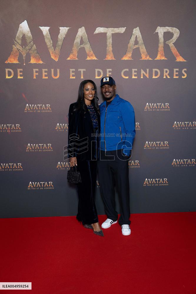 Avatar: Fire And Ash European Premiere Guest and VIP - Paris AJ