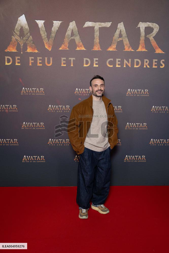 Avatar: Fire And Ash European Premiere Guest and VIP - Paris AJ