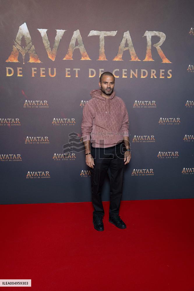 Avatar: Fire And Ash European Premiere Guest and VIP - Paris AJ