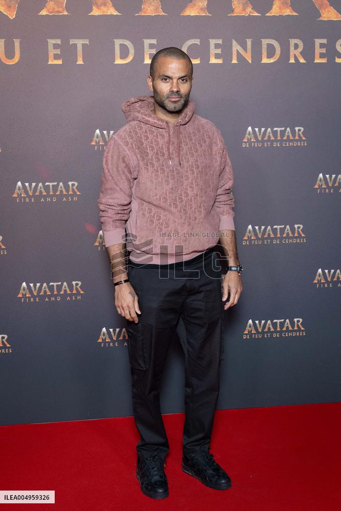 Avatar: Fire And Ash European Premiere Guest and VIP - Paris AJ