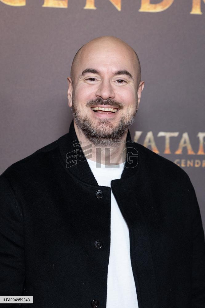 Avatar: Fire And Ash European Premiere Guest and VIP - Paris AJ