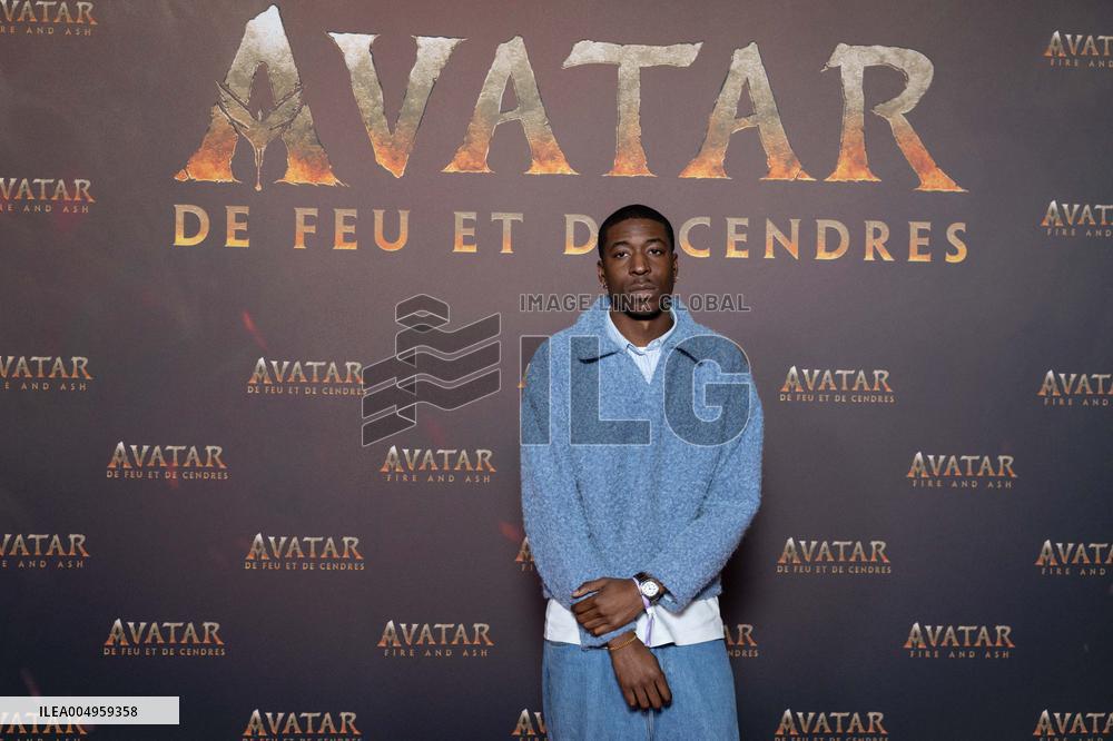 Avatar: Fire And Ash European Premiere Guest and VIP - Paris AJ