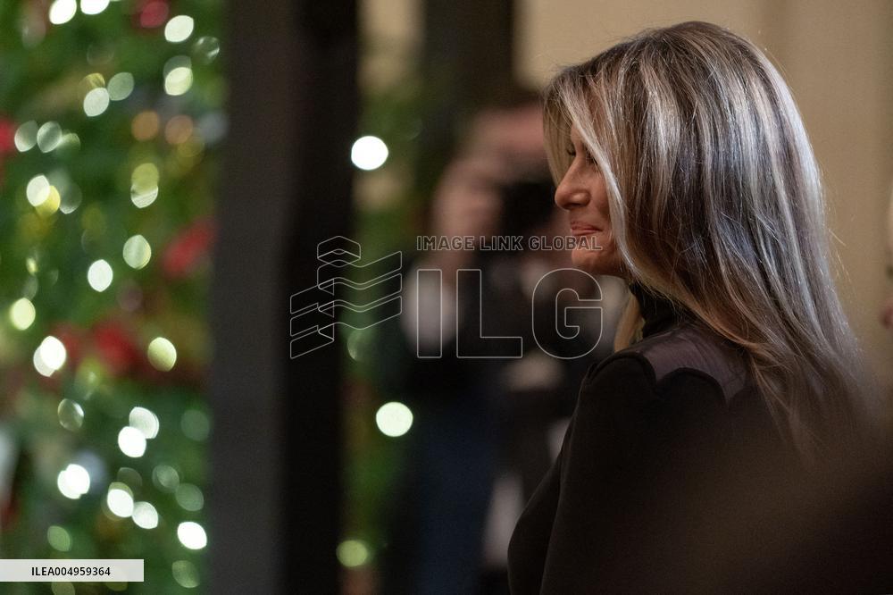 President Trump and First Lady attend Andrea Bocelli Concert