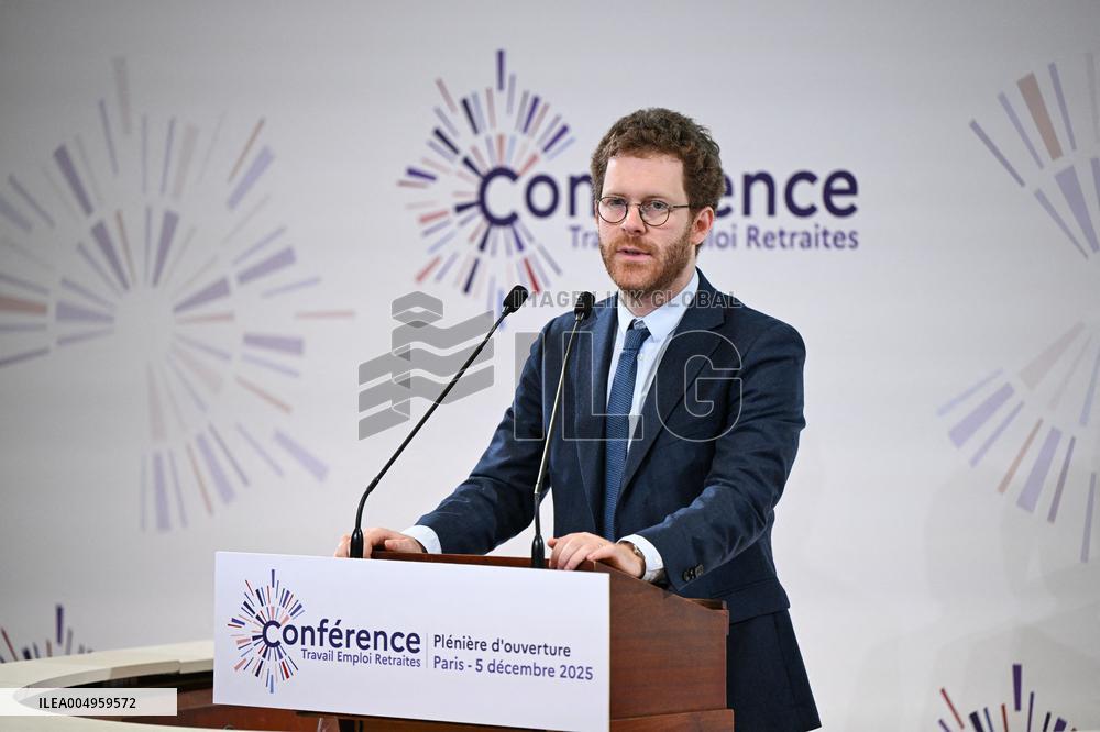 Launch of the Conference on Work, Employment, and Retirement - Paris
