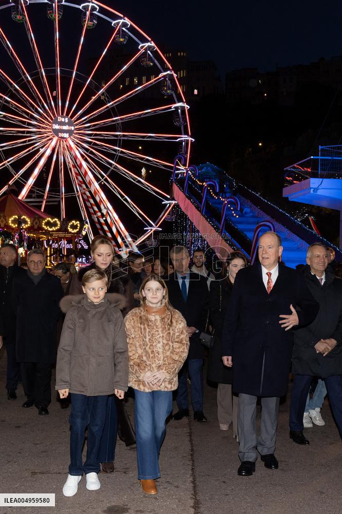 NO TABLOID - Opening of the Christmas Market of Monaco
