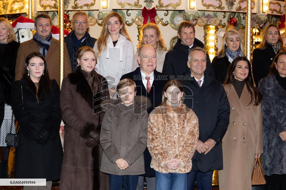 NO TABLOID - Opening of the Christmas Market of Monaco