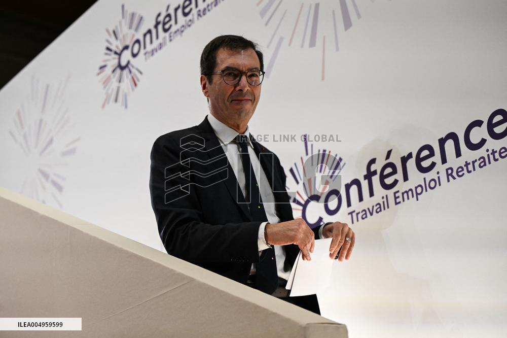 Launch of the Conference on Work, Employment, and Retirement - Paris