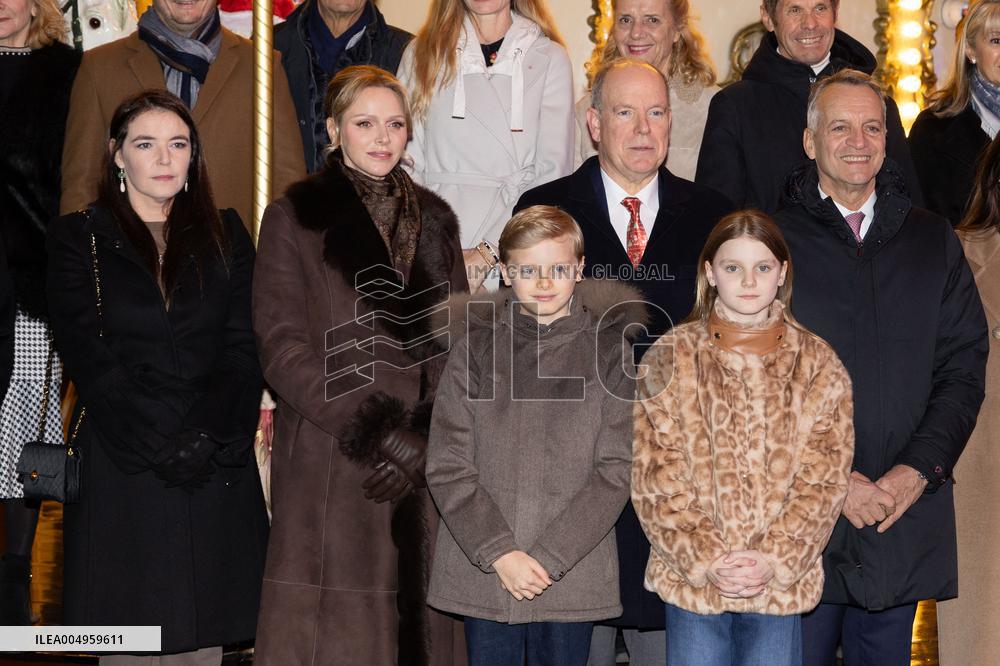 NO TABLOID - Opening of the Christmas Market of Monaco