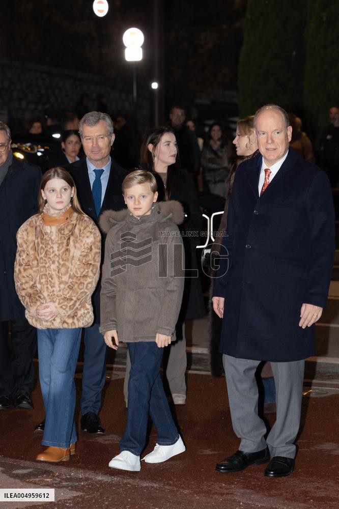 NO TABLOID - Opening of the Christmas Market of Monaco