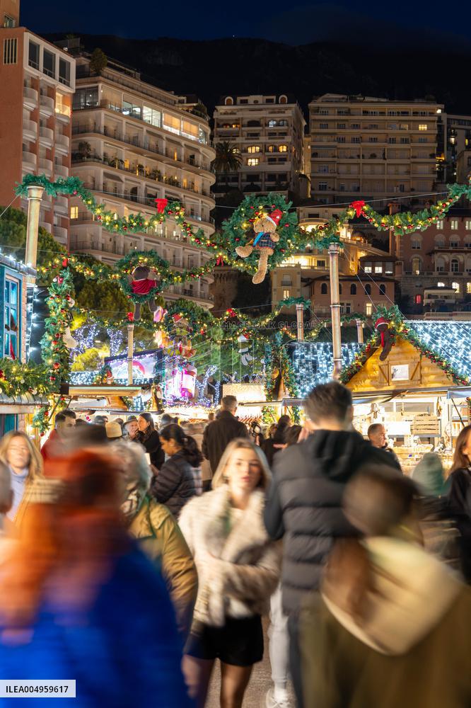 NO TABLOID - Opening of the Christmas Market of Monaco