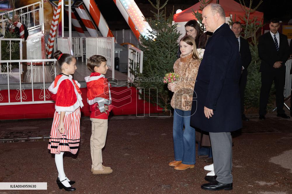 NO TABLOID - Opening of the Christmas Market of Monaco