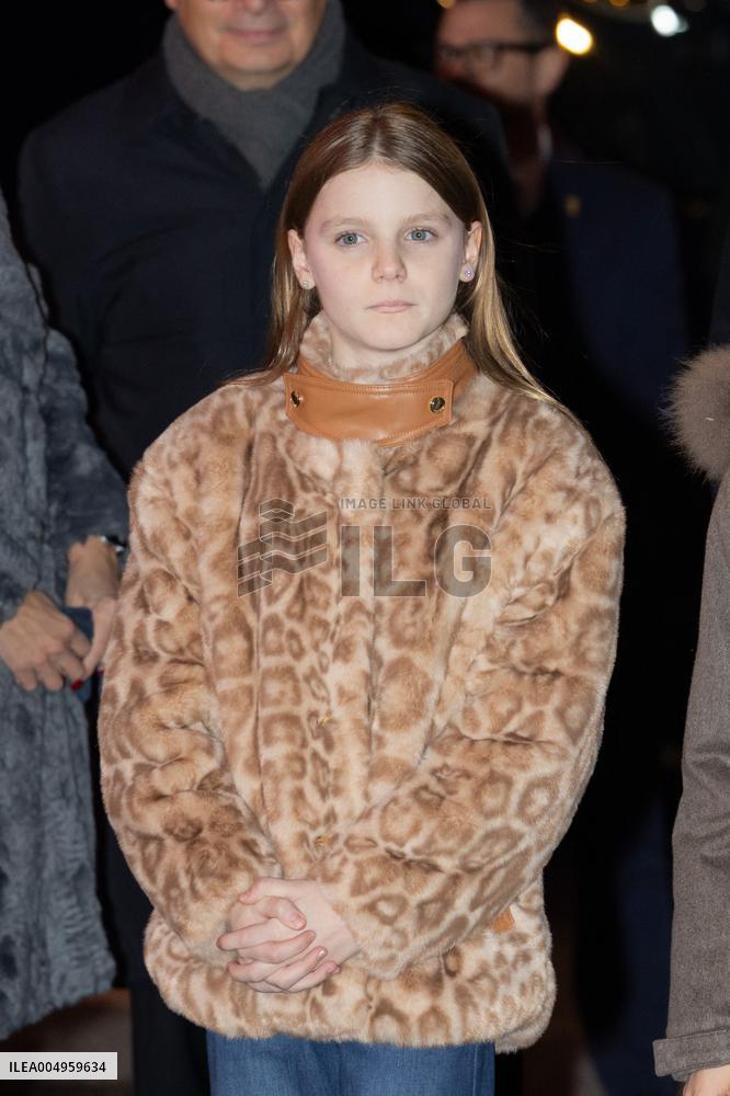 NO TABLOID - Opening of the Christmas Market of Monaco