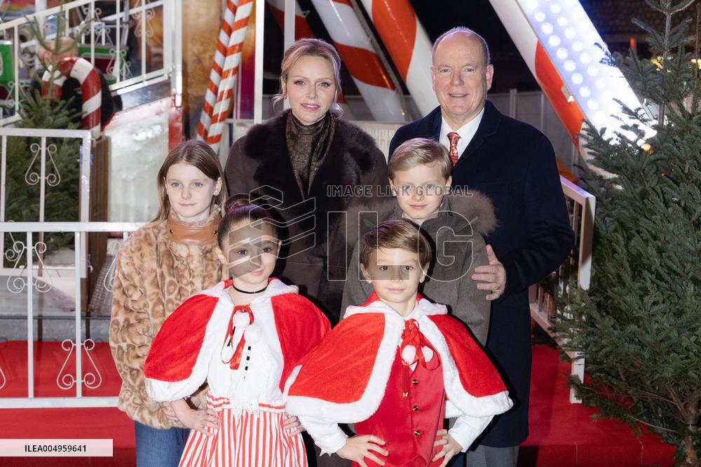 NO TABLOID - Opening of the Christmas Market of Monaco
