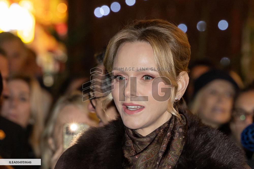 NO TABLOID - Opening of the Christmas Market of Monaco