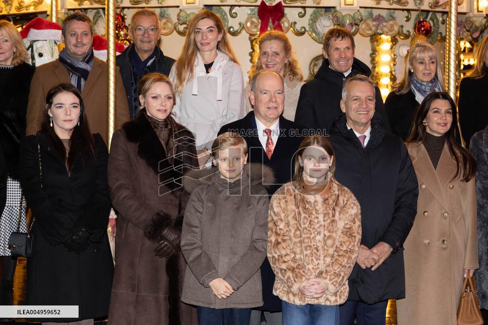 NO TABLOID - Opening of the Christmas Market of Monaco
