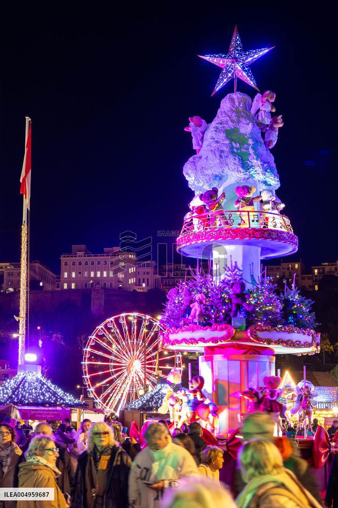 NO TABLOID - Opening of the Christmas Market of Monaco