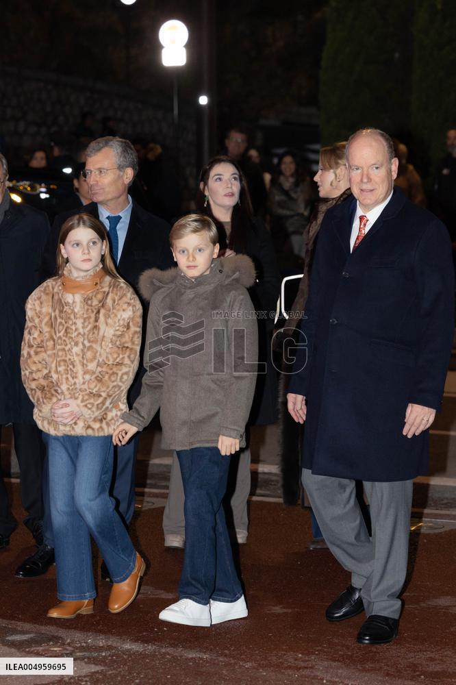 NO TABLOID - Opening of the Christmas Market of Monaco